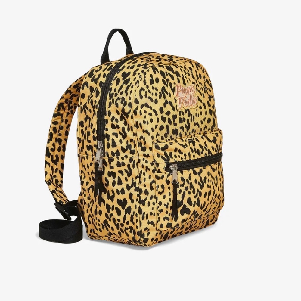 3/$20 NEW Pura Vida Mini Leopard / Cheetah Backpack